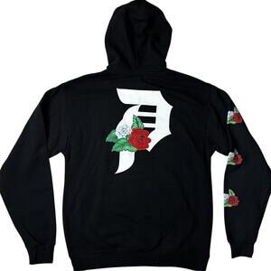 NWOT Primitive Roses Black Pullover Hoodie Men’s M